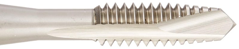 YG -1 K9 Series Vanadium Alloy HSS Spiral Pointed Tap, Uncoated (Bright) Finish, Round Shank with Square End, Plug Chamfer, 6-32 Thread Size, H3 Tolerance - Image 2